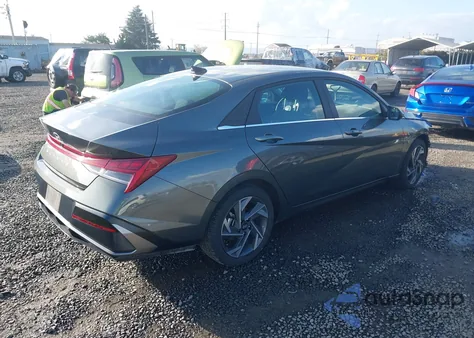 2025 Hyundai Elantra Sel Convenience из США, поврежденный, VIN KMHLS4DG6SU873023